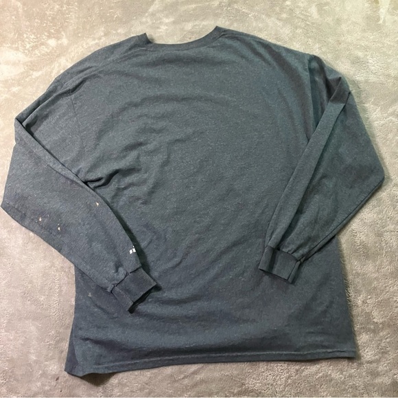 Cincinnati Bengals Majestic Long Sleeve Tee Orange Black Gray Mens Size XL - Picture 7 of 7